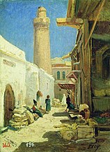 Баку. Улица в полдень. 1861 год
