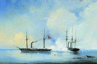 Бой пароходофрегата «Владимир» с турецко-египетским военным пароходом «Перваз-Бахри» 5 ноября 1853 года