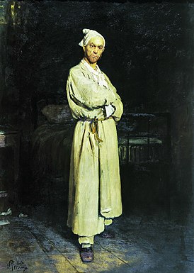 Илья Репин «Поприщин» (1882)