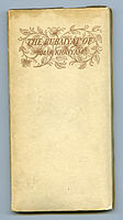 Издательский переплёт книги «Рубаи Омара Хайяма» (Томас Мошер, 1896)