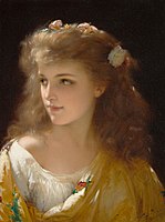Портрет молодой женщины. 1880