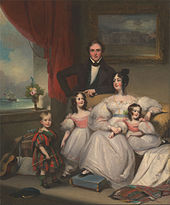 Английское семейство в Макао 1835, Нью-Хейвен Yale Center for British Art