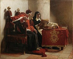Жан-Поль Лоран, «Папа и инквизитор», 1882