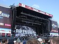 Сцена Rock am Ring 2006, выступление группы Dir en grey