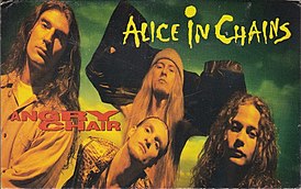 Обложка сингла Alice In Chains «Angry Chair» (1992)