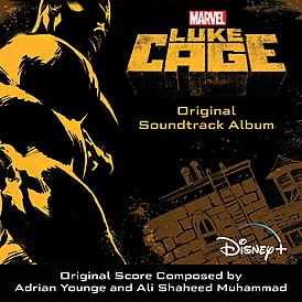 Обложка альбома Адриана Юнга и Али Шахида Мухаммеда «Luke Cage» ()