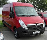 Длиннобазный фургон с увеличенной высотой крыши Opel Movano B