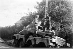 Sd.Kfz. 232 (8-Rad) сзади-слева