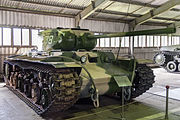 КВ-1с (КВ-85Г) в Бронетанковом музее в Кубинке