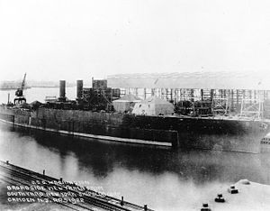 Линейный корабль "Вашингтон" в 1922 году