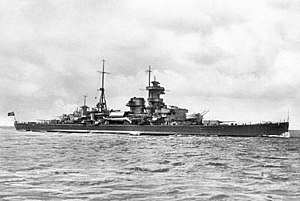 «Адмирал Хиппер» в 1939 году