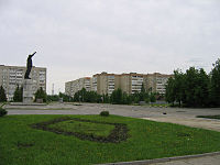 Центр города — площадь Ленина