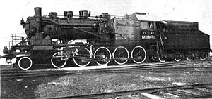 Паровоз М160-001. 1927 год