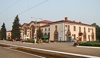 Вокзал станции Ясиноватая