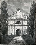 Ворота усадьбы Чарнецких, 1873 год