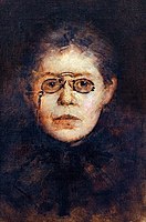 Портрет Марии Конопницкой (1902). Автор: Мария Дулембянка