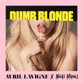 Обложка сингла Аврил Лавин «Dumb Blonde» (2019)