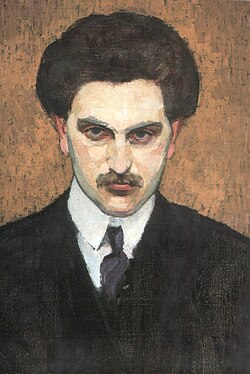 Портрет М. О. Цетлина 1900-1910-е. (неизвестный художник)