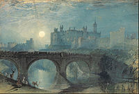 Уильям Тёрнер, «Замок Алник», 1829