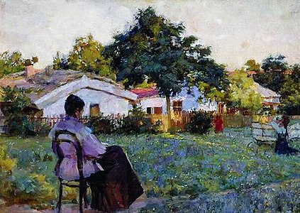 На даче. Полдень (1892)