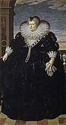 Мария Медичи. 1617. Холст, масло. Прадо, Мадрид