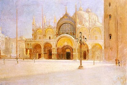 Площадь Св. Марка в Венеции (1894)