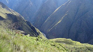 Ущелье Мараньона, вид от Урпиша, Йиркан.