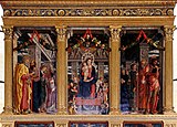А. Мантенья. Алтарь Сан-Дзено. 1457–1459. Церковь Сан-Дзено Маджоре, Верона