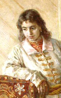 Фёдор Басманов (вымышленный образ с картины Клавдия Лебедева, 1898)