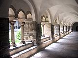Западный коридор клуатра в магдебургском монастыре Unser Lieben Frauen