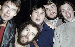 Слева направо: Сергей Полянский, Евгений Морозов, Виктор Клемешев, Сергей Жариков и Дмитрий Яншин