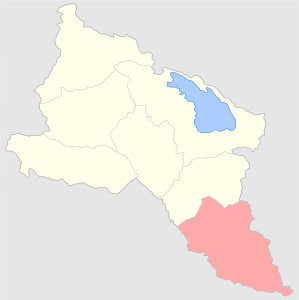 Нахичеванский уезд на карте