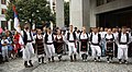 Выступления ансамбля сербских народных танцев в пражском Старе-Место, 2010 год