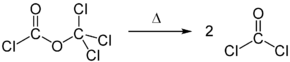 Thermolyse on Diphosgen