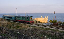 Поезд в Еникале, 2007 год.