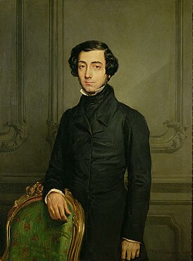 Портрет Алексиса де Токвиля кисти Теодора Шассерио (1850)