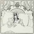 Любовная записка. Иллюстрация к «Похищению замка» А. Поупа. 1896