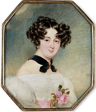 Портрет графини Паулины Беллегард, урожденной фон Волькенштайн-Тростбург (1805-1884), около 1830 г.