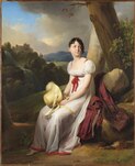 Мадам Сент-Анж Шеврие. 1807. Холст, масло. Национальный музей изобразительных искусств, Стокгольм