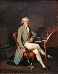Портрет Максимилиана де Робеспьера. Ок. 1791. Холст, масло. Дворец изящных искусств, Лилль