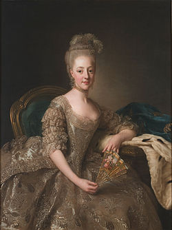 Портрет работы Александра Рослина, 1774 год