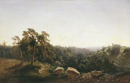 Вид в окрестностях Ковно (1861). ГТГ