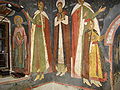 Роспись церкви в монастыре Арнота (жудец Вылча)