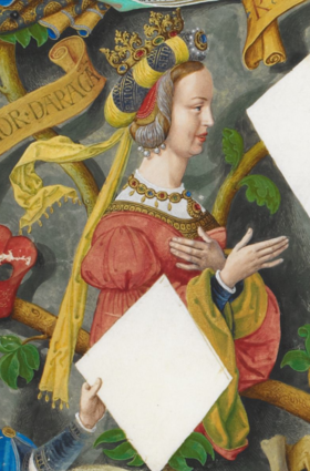 Изображение из книги «Генеалогия королей Португалии» (1530/34)