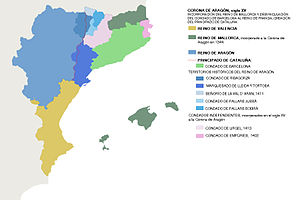 Королевство Арагон в XV веке.