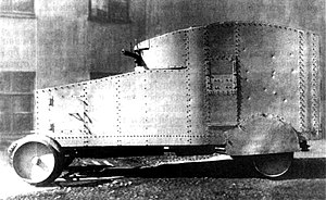 Бронеавтомобиль «Руссо-Балт» Братолюбова — Некрасова (тип I) на шасси «Руссо-Балт С 24/40». Февраль 1915 года