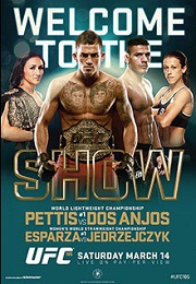 Постер UFC 185: Петтис - Дос Аньос