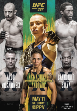 Постер UFC 237: Намаюнас - Андраде