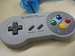 "Специальный контроллер для Wii, сделанный в стиле Super Famicom."