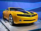 Одна из нескольких Chevrolet Camaro, использованная для изображения Бамблби